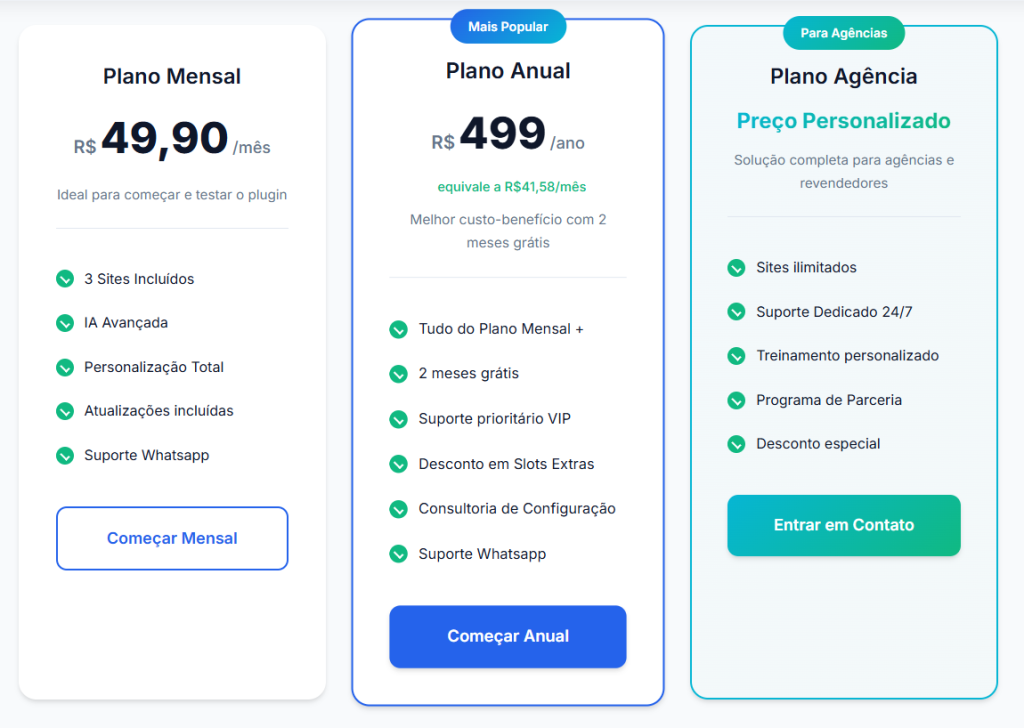 PGA Assistant : O melhor chatbot para wordpress em 2025 6 pgaassistant3
