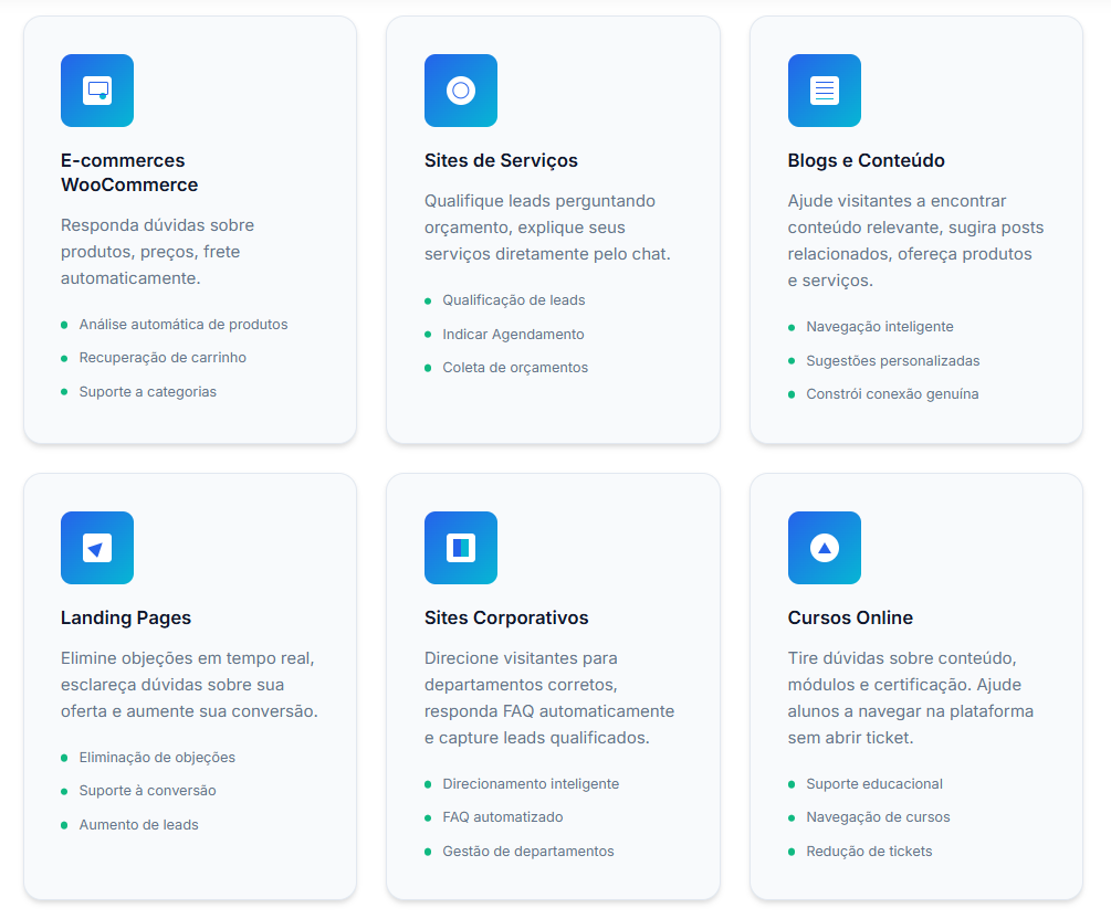 PGA Assistant : O melhor chatbot para wordpress em 2025 4 pgaassistant5
