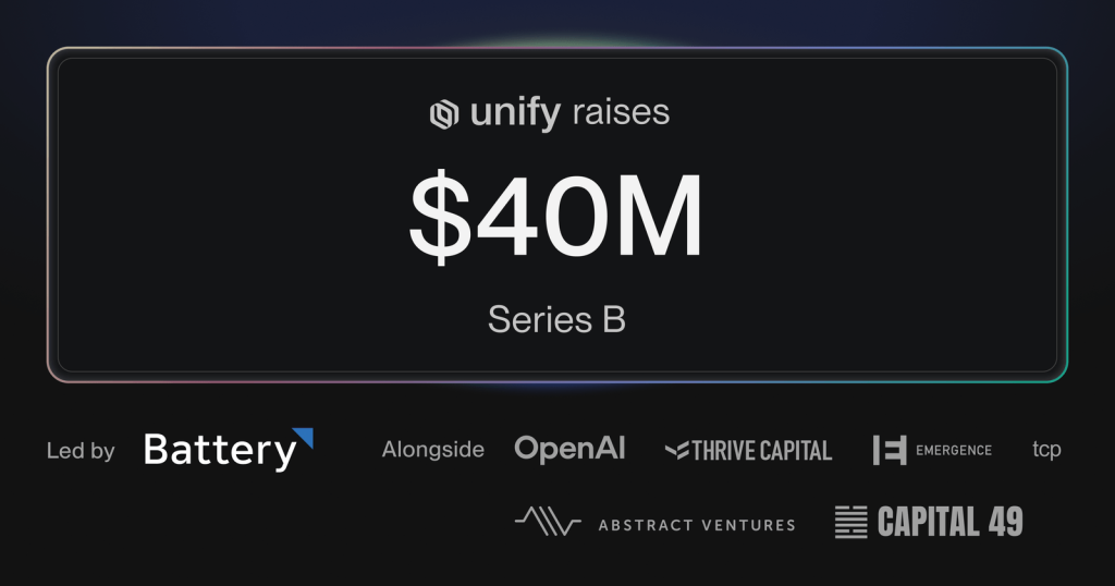 Unify capta 40 milhões de dólares para automatizar prospeção de vendas