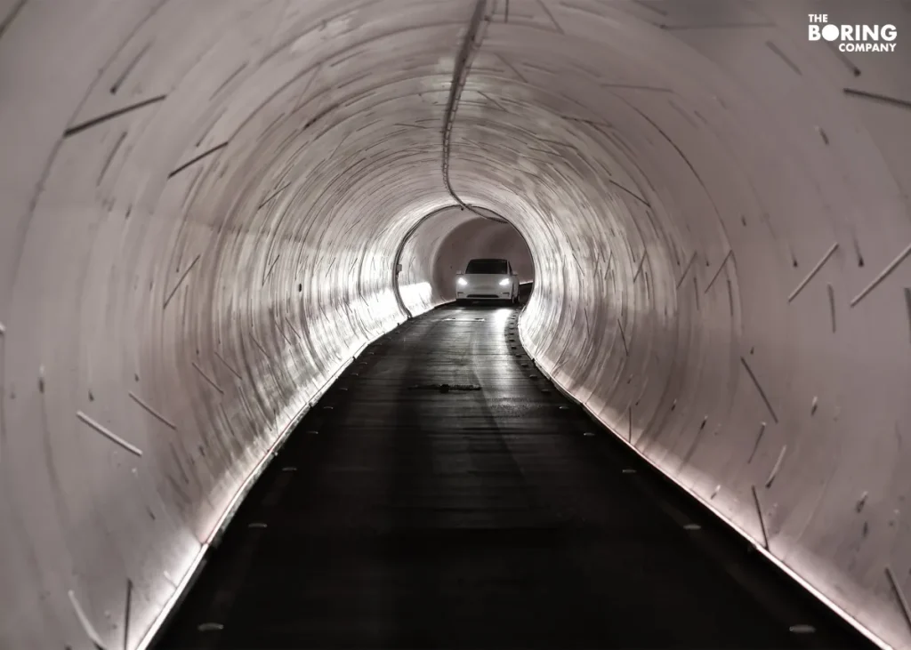 Boring Company prepara loop subterrâneo de 16 km em Nashville com estreia prevista para 2026