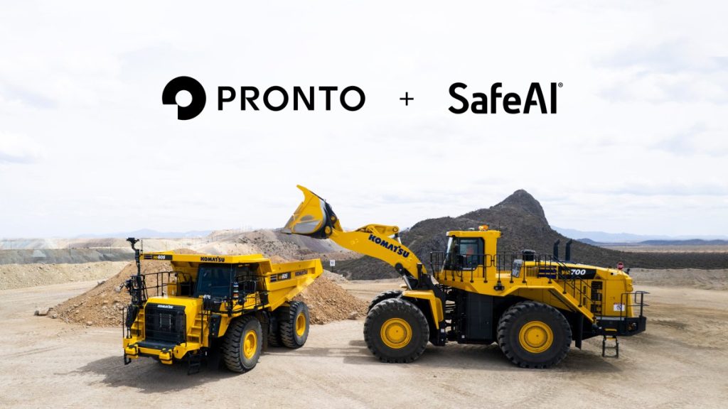 Pronto.ai compra SafeAI e fortalece oferta de veículos autônomos para mineração e construção