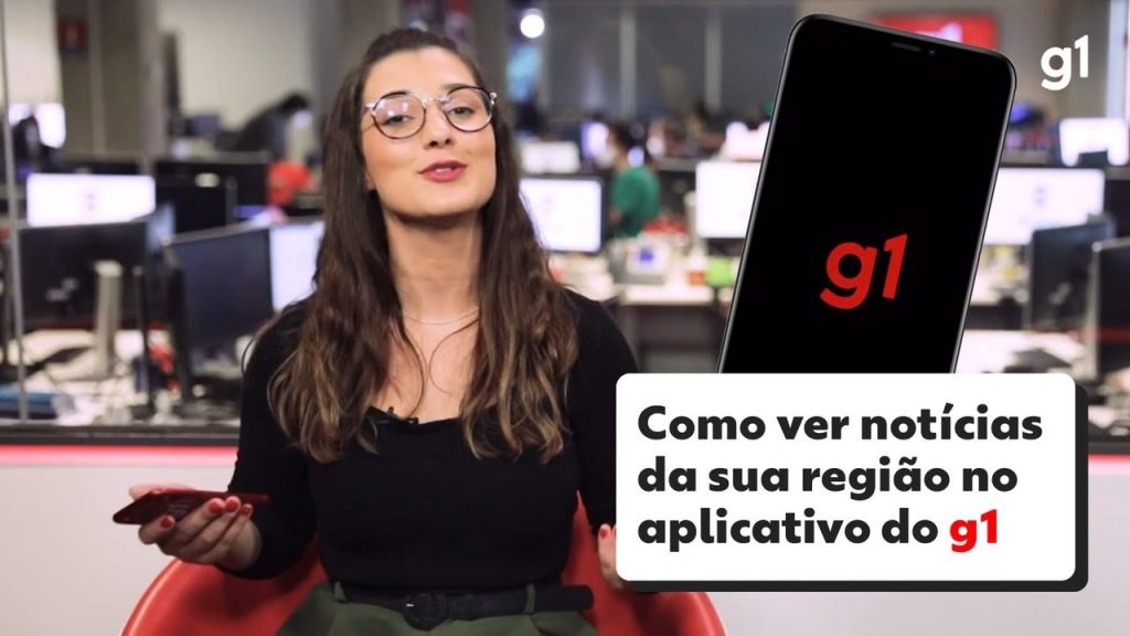 Aplicativo gratuito do g1 reúne notícias em tempo real e conteúdo regional para Android e iOS