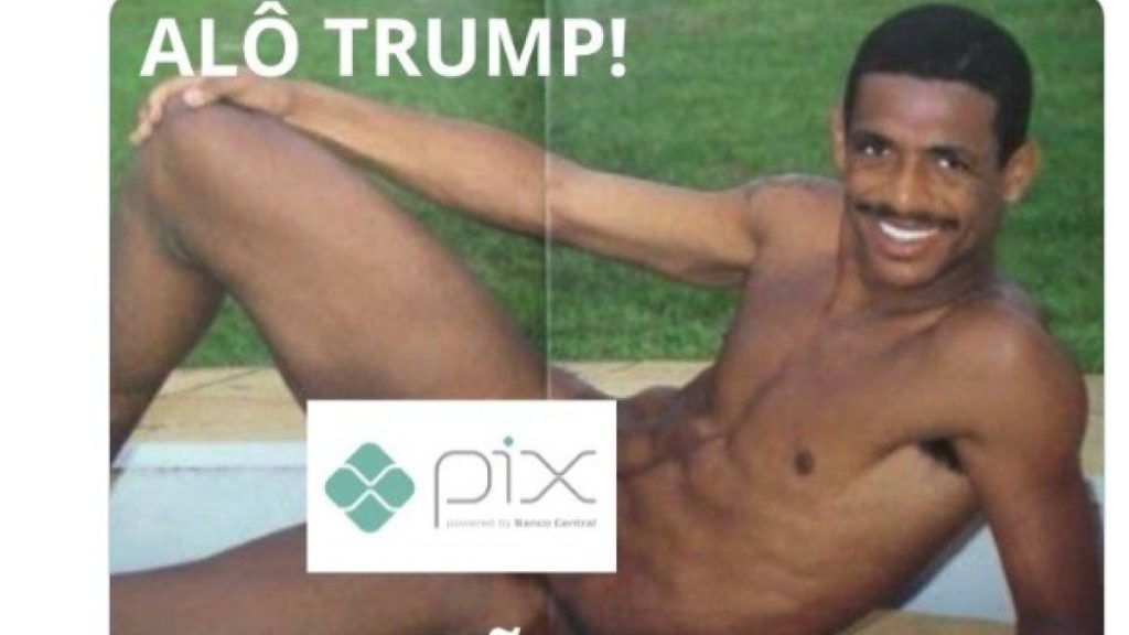 Brasileiros promovem “vampetaço” nas redes de Donald Trump com foto icônica de Vampeta