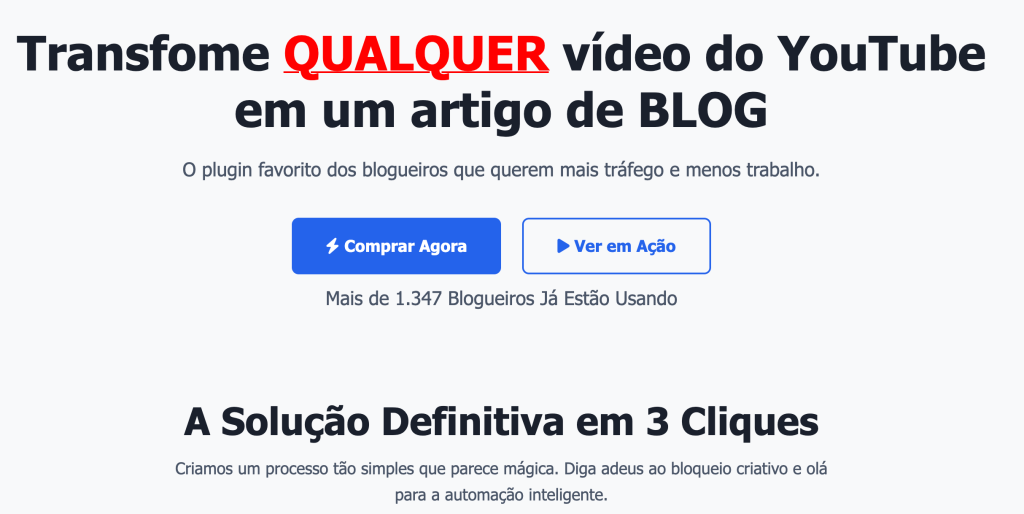 Plugin YouTube Article Generator: Review Completo