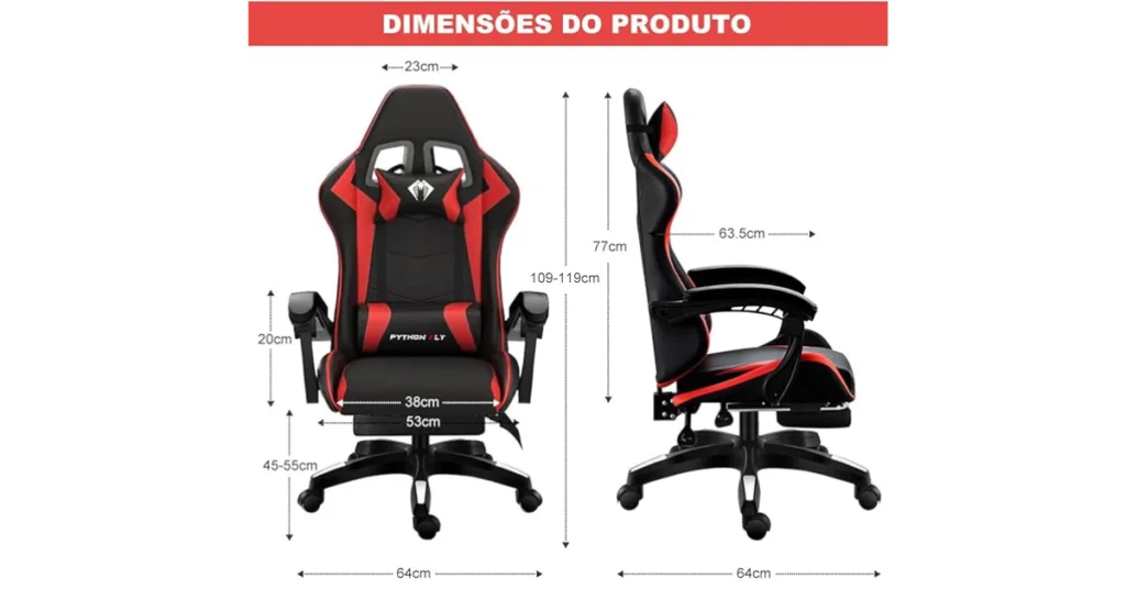 Cadeira Ergonomica Gamer Com Apoio Para Os Pes Vermelho 1 1024x536 1