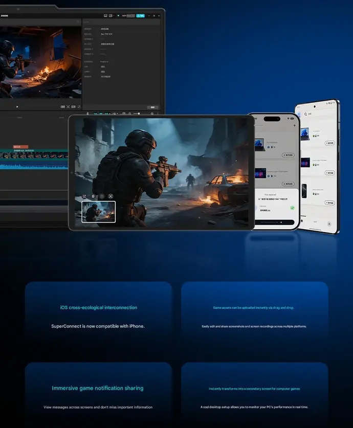 lenovo prepara tablet gamer legion y700 2026 com internet aprimorada e recursos inteligentes de tela 2