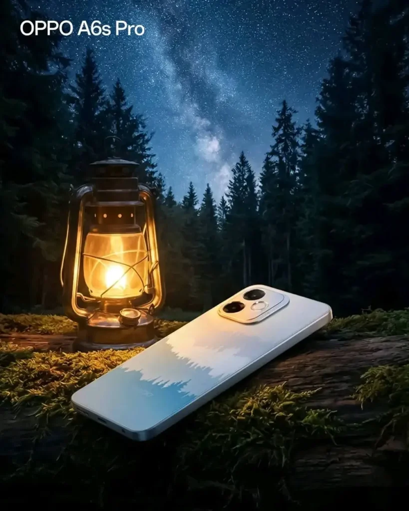 Oppo anuncia novo smartphone A6S Pro com bateria de 7.000 mAh e câmera frontal de 50 MP