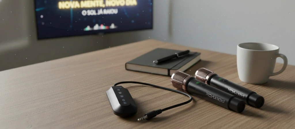 polyvox lanca dispositivo que remove voz de musicas e transforma qualquer caixa de som em karaoke 1